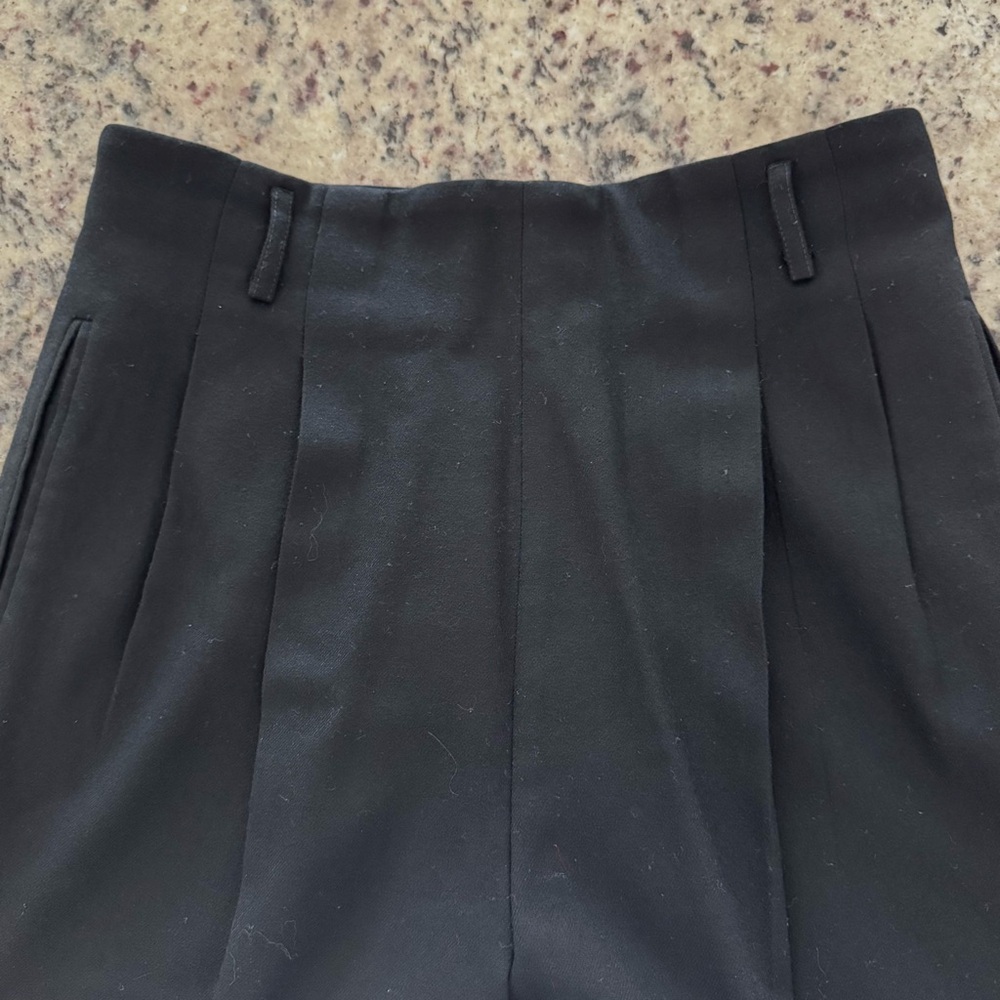 JH Collectibles Size 16 100% Pure Wool Fully Lined Back Zip High Waist Trousers - Picture 2 of 6